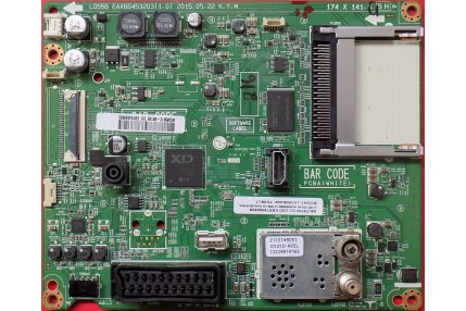  - MAIN LG LD55B EAX66453203 (1.0) - CODICE A BARRE EBR79594638 - EBT64049802